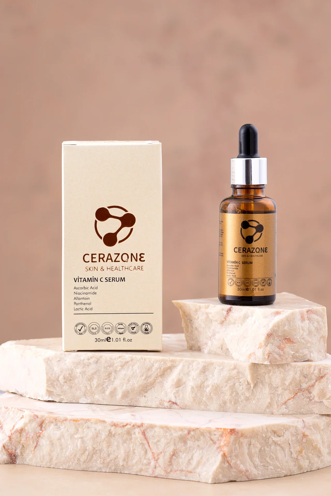 C Vitamini Serumu Aydınlatıcı ve Canlandırıcı Antioksidan Bakım 30 ml