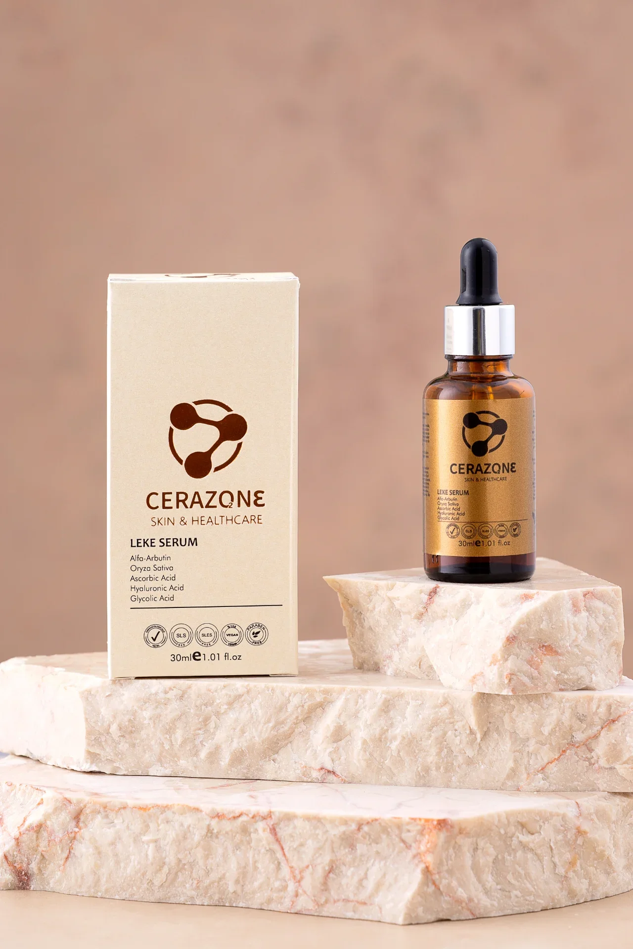 Leke Serumu Leke Karşıtı ve Cam Cilt Etkili Aydınlatıcı Serum 30ml