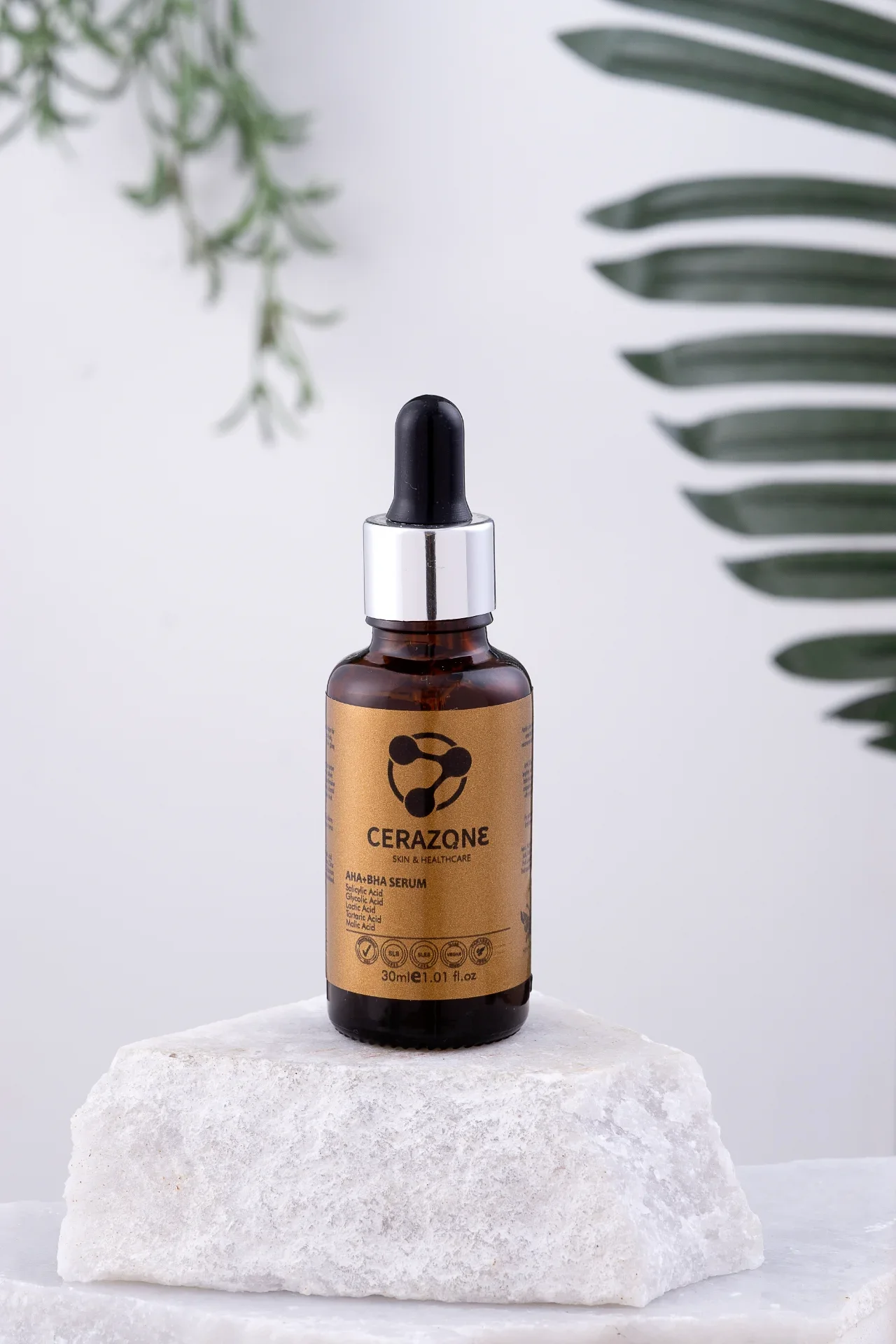 Aydınlatıcı ve Yenileyici Cilt Bakım Seti - AHA + BHA Serum ve Vitamin C Serum 2 x 30 ml