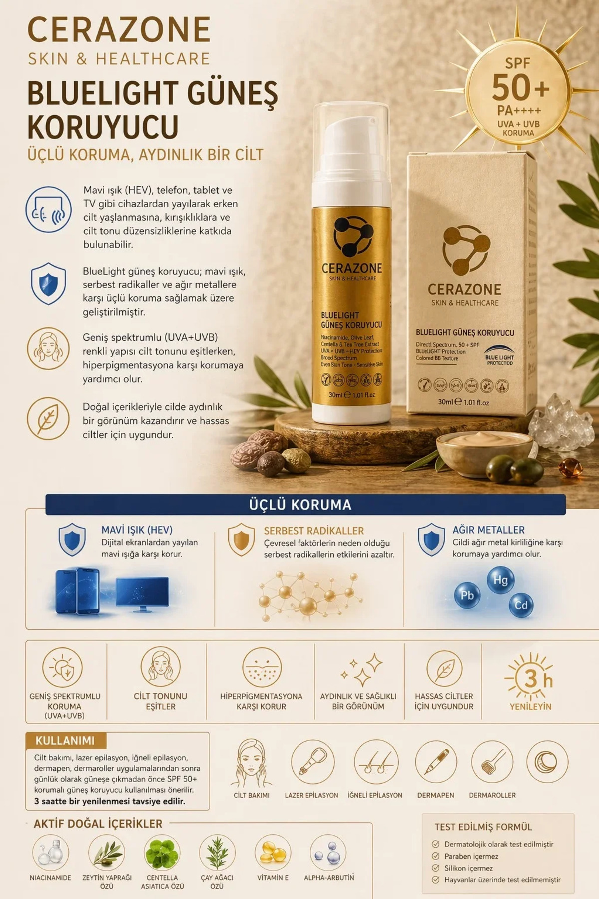 Kolajen ve Anti Aging İçerikli Yaşlanma Karşıtı Kırışıklık Karşıtı 4lü Cilt Bakım Seti