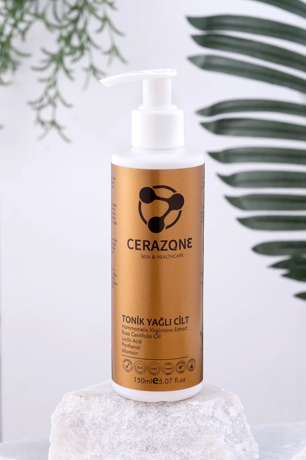 Laktik Asit ve Cadı Fındığı Özlü Yağlı Cilt Gözenek Sıkılaştırıcı Arındırıcı Yağlı Cilt Toniği 150 ml